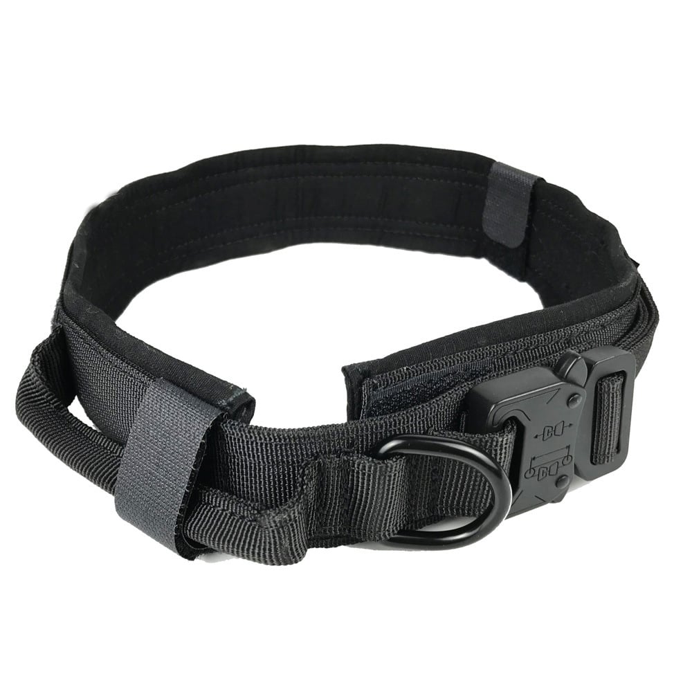 Tactical Nylon Dog Collar for Large Breeds