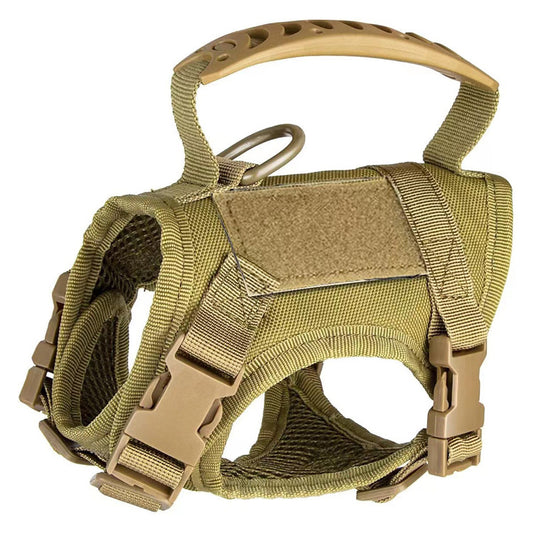Adjustable Tactical Cat Harness with Leash