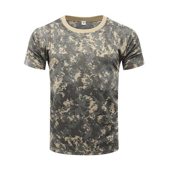 Camouflage Tactical Short Sleeve T-Shirt