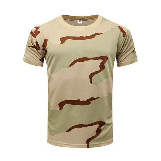 Camouflage Tactical Short Sleeve T-Shirt