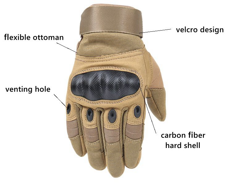 Tactical Full Finger Gloves