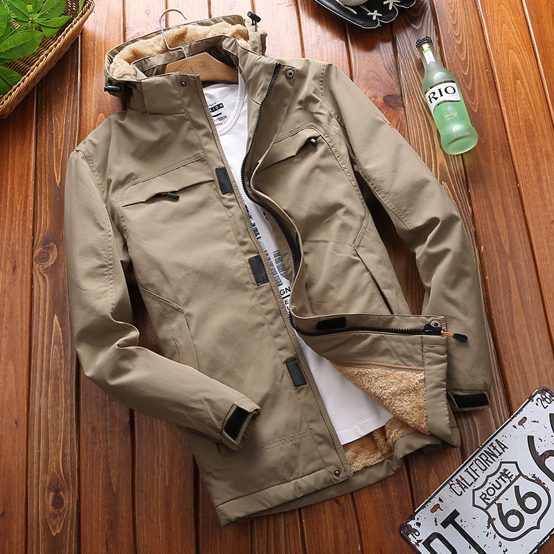 Fleece lined Tactical Jacket