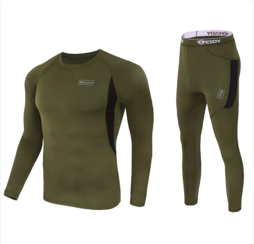 Tactical Cycling Thermal Underwear Set