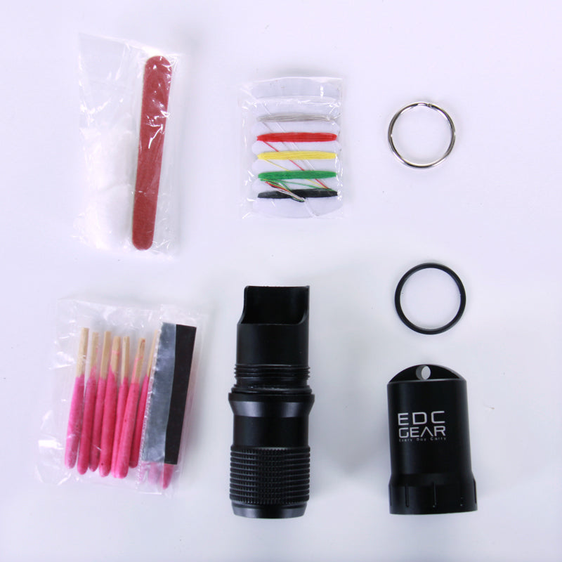 Outdoor Waterproof Survival Gear Emergency Canister