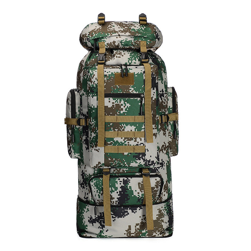 100L Waterproof Tactical Camouflage Backpack