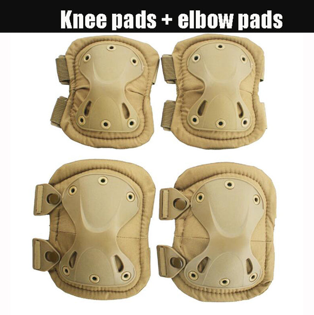 Tactical Knee and Elbow Pads Set