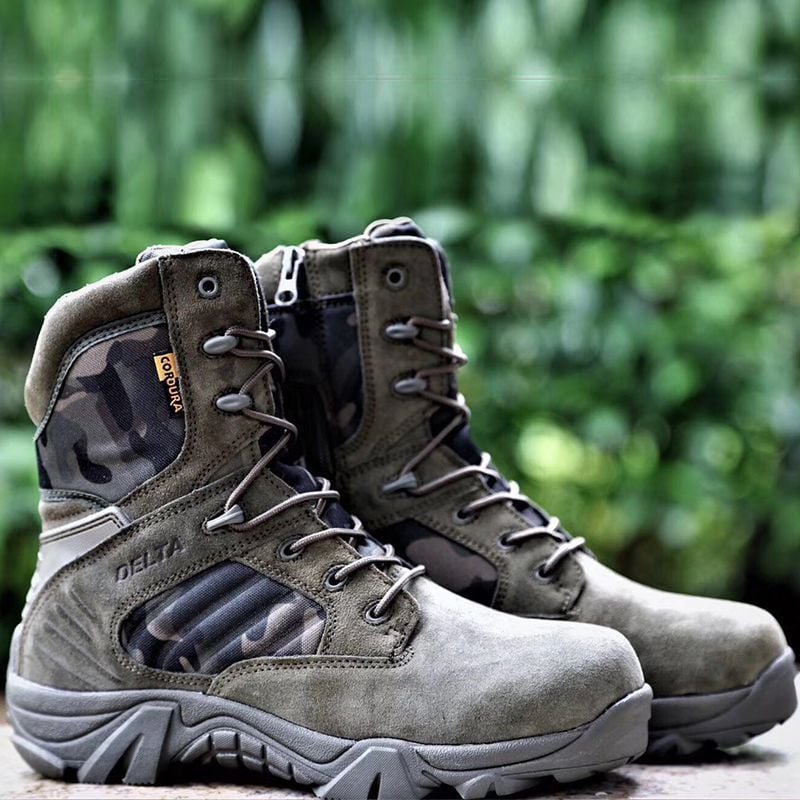 High Top Combat Boots