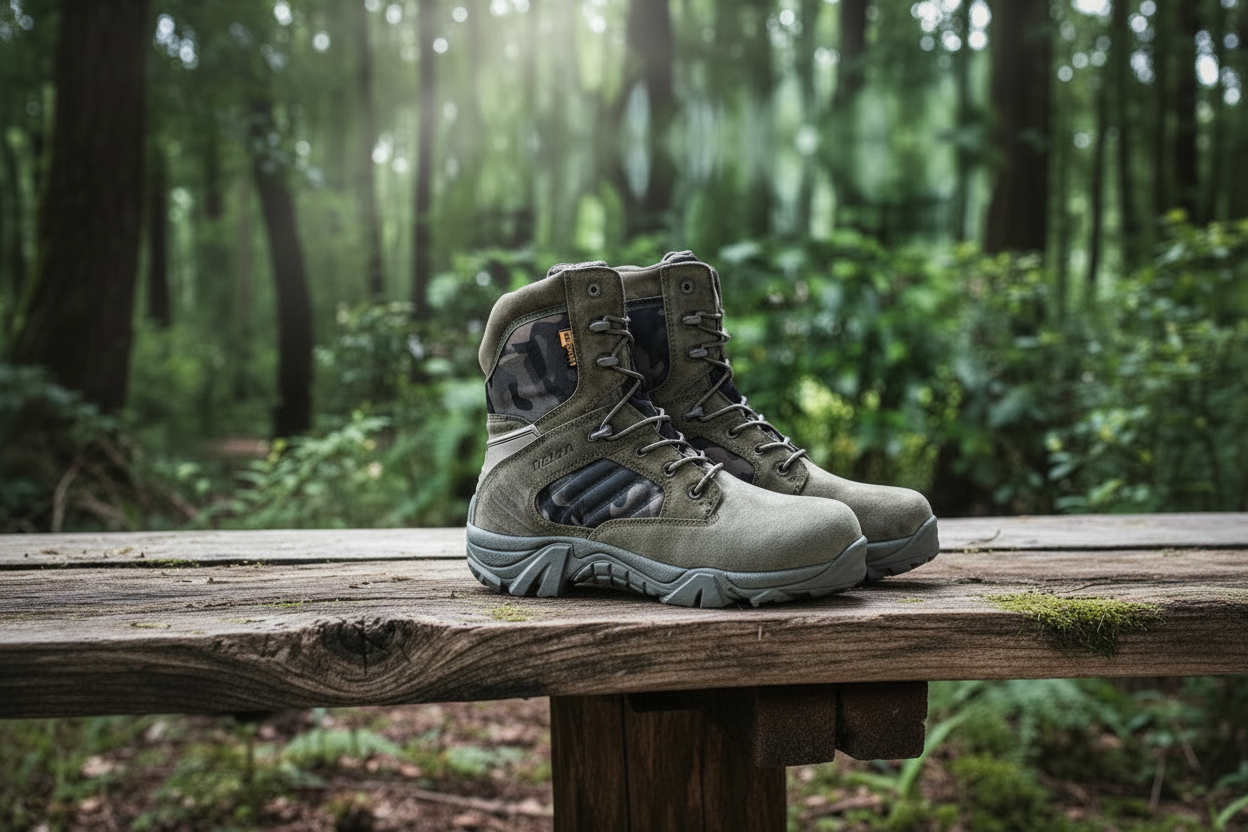 High Top Combat Boots