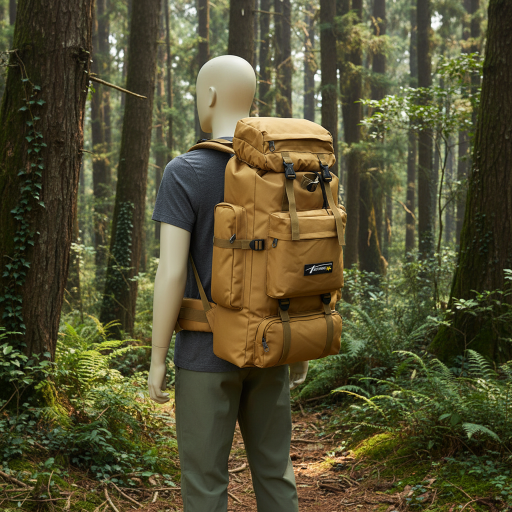 Large Capacity Waterproof Military Tactical Backpack