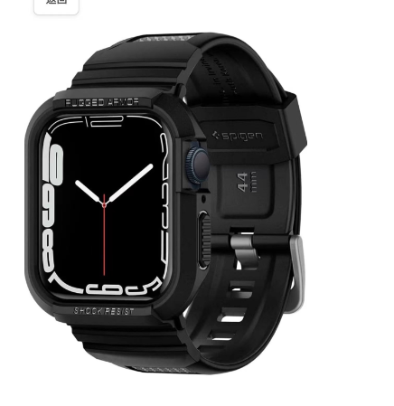 DeltaShock® Case for Apple Watch with Tactical Band (One Piece)