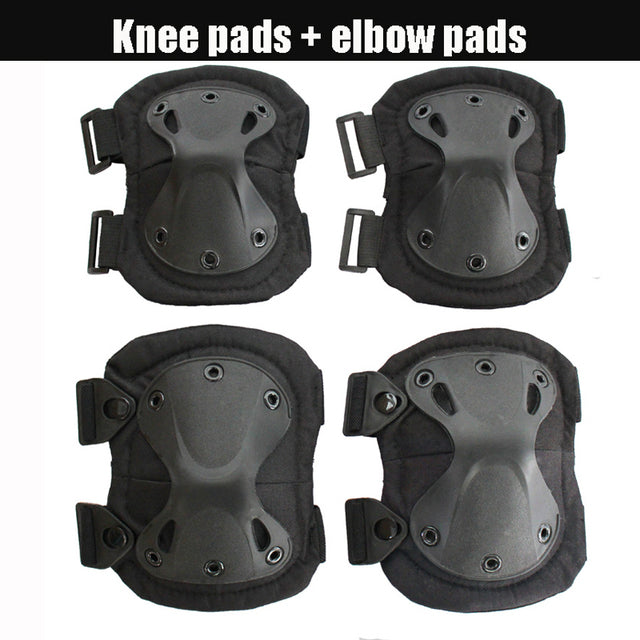 Tactical Knee and Elbow Pads Set