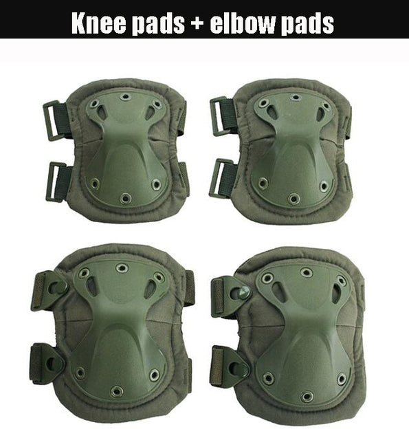 Tactical Knee and Elbow Pads Set