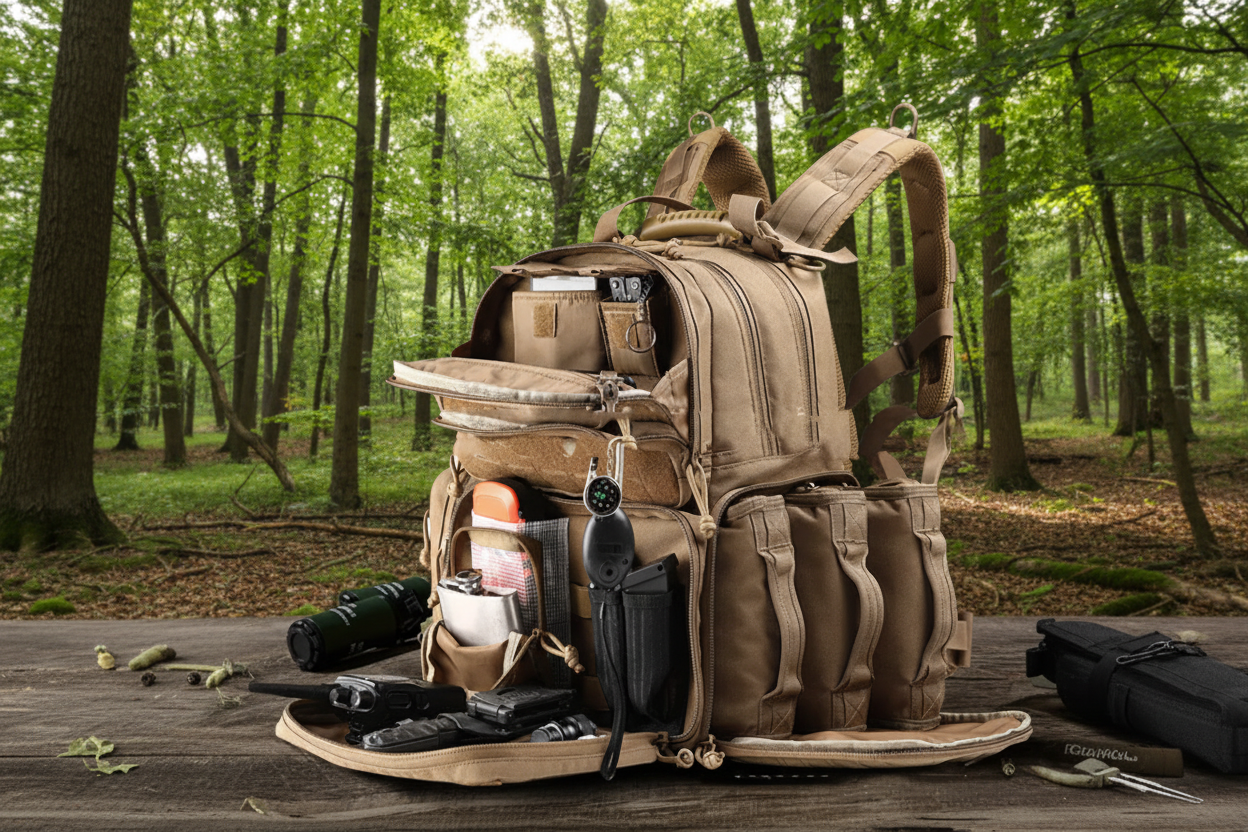 Modular Tactical Range Backpack