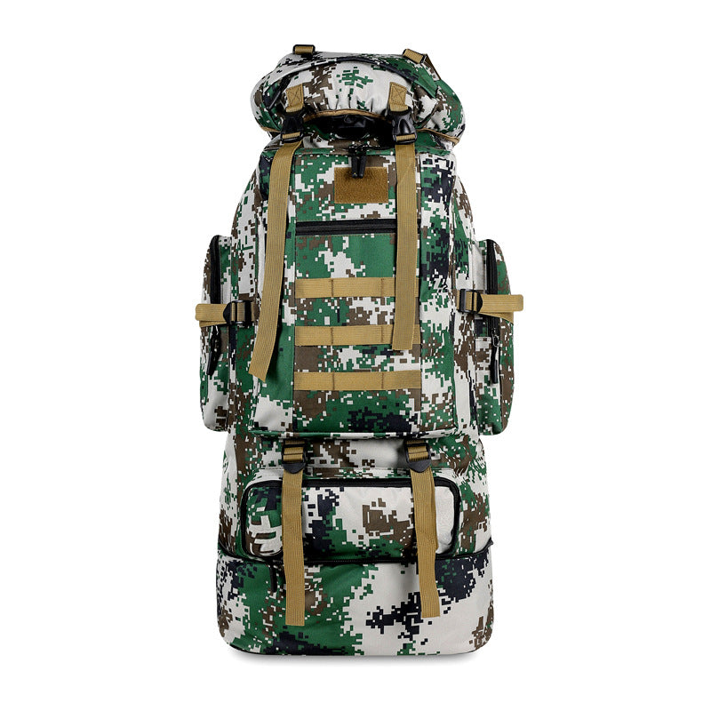 100L Waterproof Tactical Camouflage Backpack