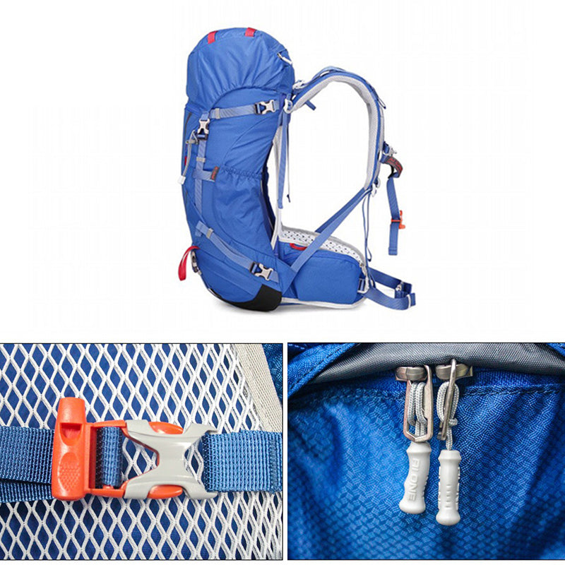 40L Tactical Mountain Backpack for Hiking and Climbing