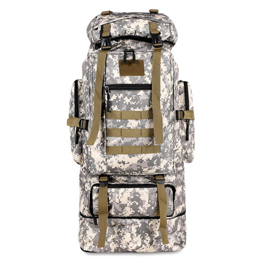 100L Waterproof Tactical Camouflage Backpack